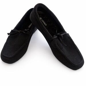 VIVALA Men’s Black Knit Loafers – Lightweight & Comfortable